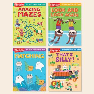 My First Puzzle Fun 2026 4-Book Set