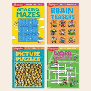 Puzzle Fun 2026 4-Book Set