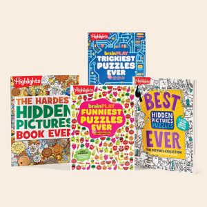 brainPLAY and Hidden Pictures 4-Book Set